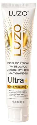 Produktbild von LUZO Whitening Zahnpasta 100g - Niacinamide Zahncreme mit Probiotika Weiße Zähne