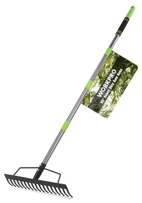 Immagine prodotto di WORKPRO Rastrello da giardino 165 cm, 17 denti in metallo