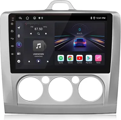 Produktbild von 9" 2Din Android13 1+32G carplay Autoradio USB DAB WiFi Nav für Ford Focus 2 Mk2 2004-2011 BT SWC