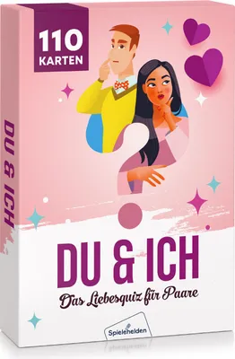Produktbild von Du&Ich - Das Liebesquizz für Paare mit lustigen Fragen