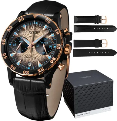 Produktbild von Vostok Europe Damenuhr VK64-515E627 schwarz