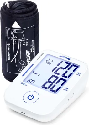 Immagine prodotto di Misuratore di pressione con braccio bianco NOVAMA PRIME