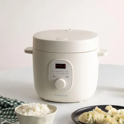 Produktbild von RICE COOKER STUDIO - Elektrischer Multifunktions-Reiskocher mit Dampfkorb