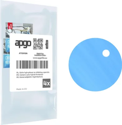 Produktbild von apgo 4 Stück Hybrid Kameraschutz, Kamera-Schutzglas kompatibel mit Vivo Y200t, Linsenschutz, 9H Härte, Schutz für Kameraobjektiv, Anti-Kratzer, transparent