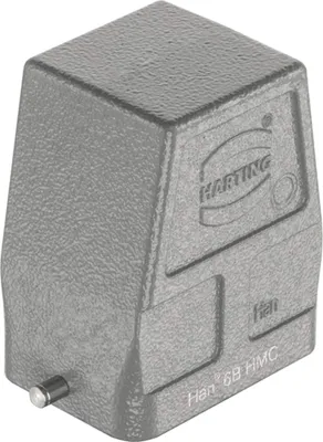 Produktbild von HARTING Han 6B HMC Topfgehäuse hoch ohne Kabelabgang, für 1 Bügel (am Unterteil) - 1 Stück