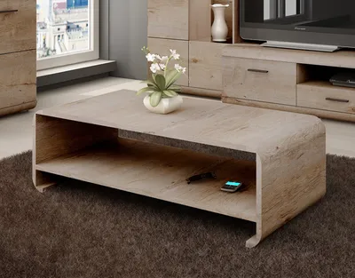 Produktbild von Couchtisch Wohnzimmertisch Beistelltisch 120x60cm eiche sonoma
