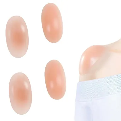 Image de Épaulières - 2 pièces - Épaulières en silicone auto-adhésives - Antidérapantes - Réutilisables - Protections invisibles pour vêtements