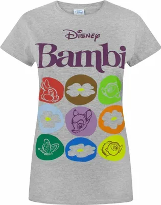 Immagine prodotto di Bambi - Maglietta da donna NS8362 (XL) (Grigio)