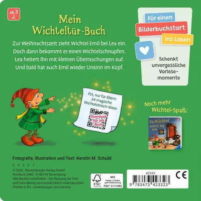 Produktbild von Hurra, der Wichtel ist da! Mein Wichteltür-Buch