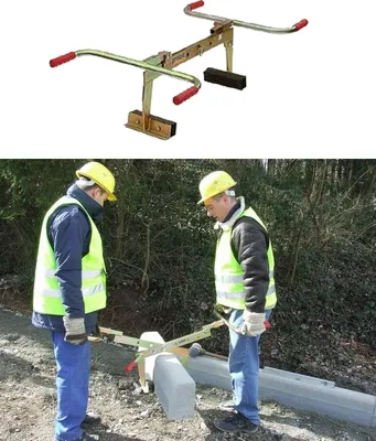 Produktbild von Bordstein-Versetzzange 'Probst BVZ', Greifbereich 0 - 550 mm