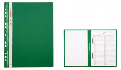 Produktbild von Biurfol Schnellhefter für Dokumente, Aktenorganisation, Grün, A4