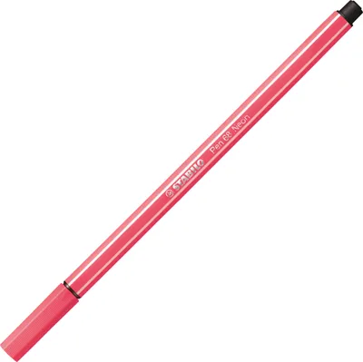Produktbild von Premium-Filzstift - STABILO Pen 68 - Einzelstift - neonrot