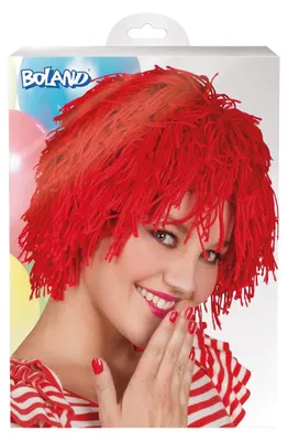 Obrázek produktu pro Boland 86204, Paruka, Dospělý, Ženy, Polyester, Červená, 200 g