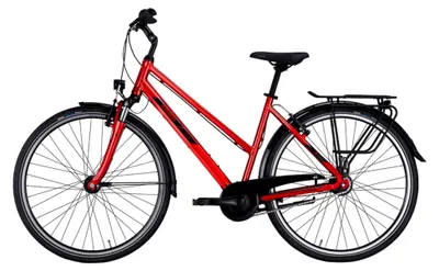 Produktbild von Solero SL 8 28 Zoll Trekkingrad mit 8-Gang Nabenschaltung in Rot
