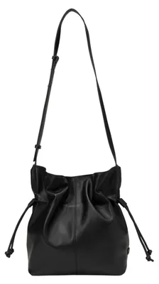 Produktbild von Marc O'Polo Leder Umhängetasche Schultertasche Sienna Hobo Bag Black schwarz