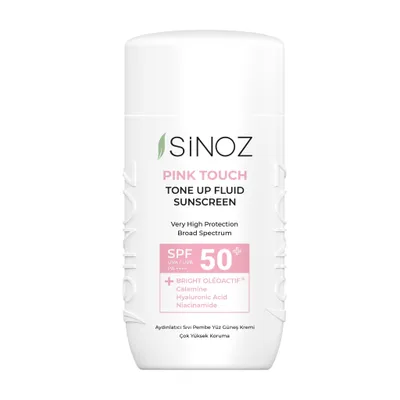 Obrázek produktu pro SINOZ Pink Touch Tone Up Fluid Sunscreen SPF 50+ - 50 ml