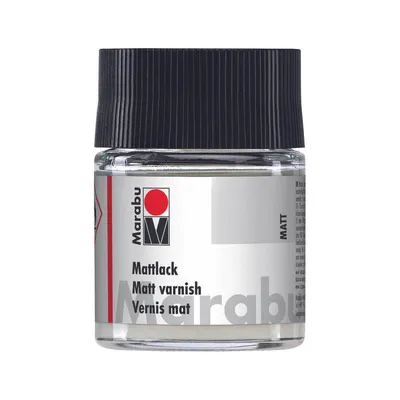 Produktbild von Mattlack 50 ml. Packung mit 6 Stück