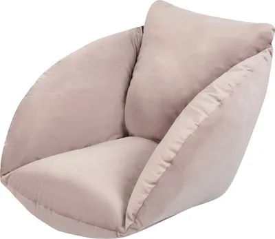 Produktbild von Hängesessel Kissen aus Samt Velvet Polster Bodenkissen für Schwenksessel Auflage für Hängeschaukel Hängekorb Hängestuhl Rückenkissen Rosa [114]