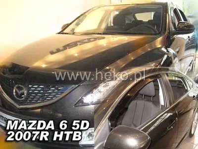 Produktbild von HEKO Windabweiser Regenabweiser Vorne Hinten für MAZDA 6 Schrägheck (GH)