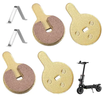 Obrázek produktu pro Brzdové destičky – gesintrované – 22,5 x 33,5 x 4 mm – 2 páry