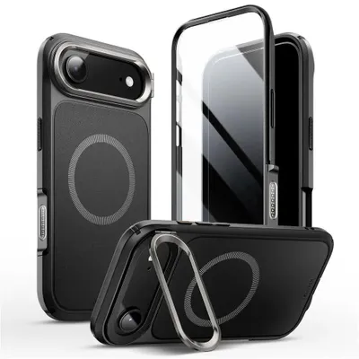 Produktbild von Fall Supcase Iblsn Ares Flip Mag Magsafe Na Iphone 17 Air - schwarz