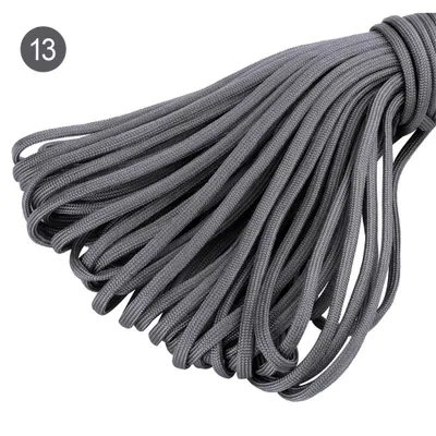 Produktbild von 10m Farbe-13 Grau MicroCord Paracord Schnüre Nylonleine 2 mm