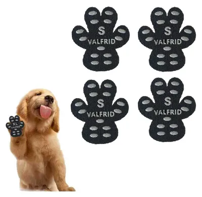 Imagen del producto de Protectores antideslizantes autoadhesivos para patas de perros, talla S - 40 unidades