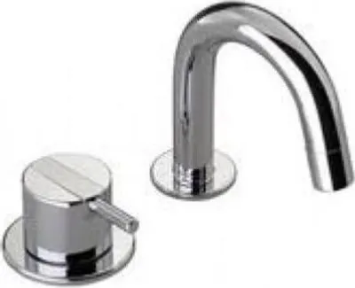 Immagine prodotto di Vola 590A Robinet mitigeur 2 trous avec mitigeur simple effet, chromé, 590A-16, 590A-16
