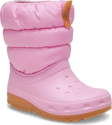 Zdjęcie produktu dla Crocs Classic Neo Puff K Boots Pink EU 29-30 Girls Pink EU 29-30