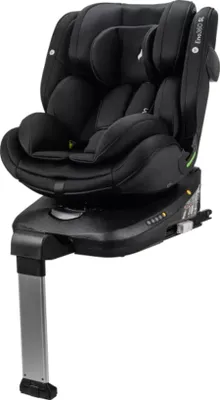 Zdjęcie produktu dla Osann Eno360 SL i-Size, obrotowy fotelik dziecięcy 40-150 cm, fotelik z Isofix i bazą - Cały czarny