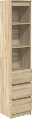 Produktbild von Highboard Sonoma-Eiche 37,5x35x180 cm Holzwerkstoff