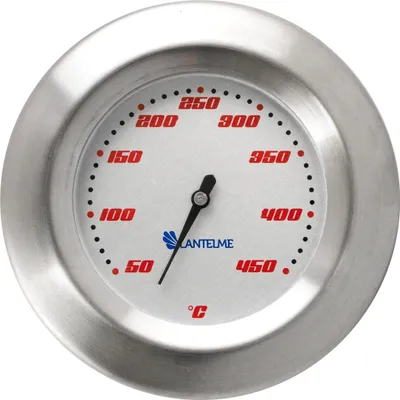 Produktbild von 450°C Grillthermometer Edelstahl Einbauthermometer für Grill oder Smoker am Deckel Thermometer Temperaturmessung Analog Ersatzteil Ersatzthermometer