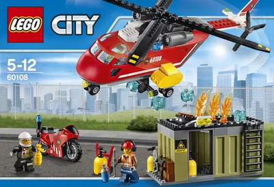 Produktbild von LEGO® - City, Feuerwehr-Löscheinheit; 60108