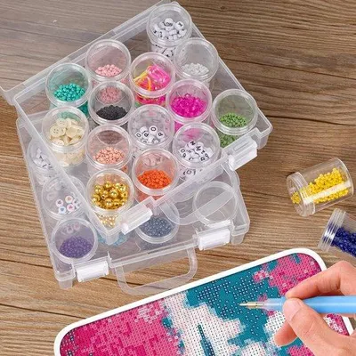 Produktbild von Diamantmalerei-Box - Kunsthandwerk-Speicherbox