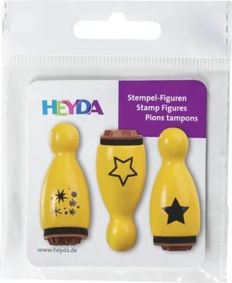 Produktbild von Heyda 204888650 Stempel-Figuren "Sterne & Kristalle"