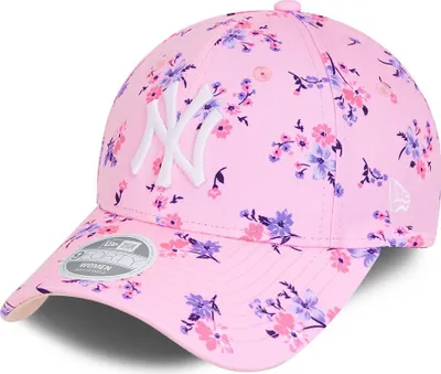 Produktbild von New Era 9Forty Damen Cap - FLORAL New York Yankees rosa