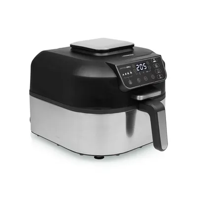 Obrázek produktu pro Princess 01.182092.01.001, Horkovzdušná fritéza, 5,6 l, 265 °C, 8 člověk/lidí, Samostarný, Černá, Stříbrná