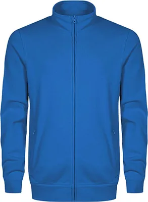 Produktbild von EXCD Sweatjacke Plus Size Herren, Kobaltblau, XXXL