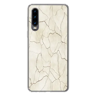 Produktbild von MuchoWow® Handyhülle Schutzhülle Hülle für Huawei P30 Marmor - Chic - Muster Silikon Softcase Handy Hülle - Kartenbesitzer