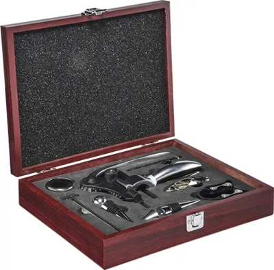 Produktbild von HI 10-tlg. Weinzubehör-Set in Geschenkbox