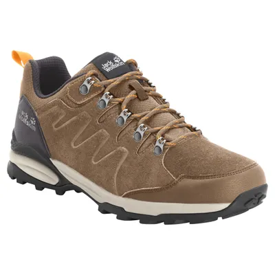Produktbild von Jack Wolfskin Refugio Texapore Low W Brown/Apricot 39,5 Damen Wanderschuhe