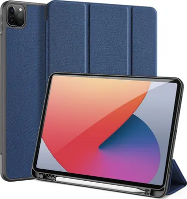 Produktbild von Dux Ducis Schutzhülle für iPad Pro 11 Zoll (2022), Klapphülle mit Stifthalter - Blau