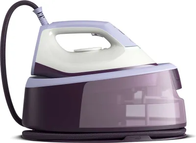 Produktbild von Philips Dampfbügeleisen der Serie 3000, 120g/min, lila (PSG3000/30)
