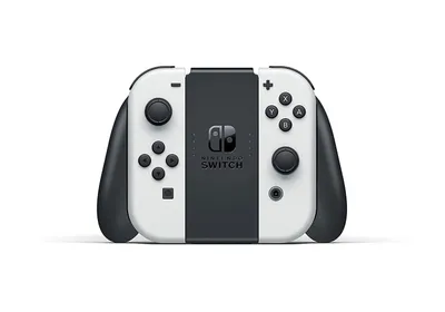Produktbild von Nintendo Switch OLED-Modell, Weiß, Spielkonsole Videospielkonsole, Gaming Konsolen Spielkonsole mit Spiele Spielkonsolen für Unterwegs