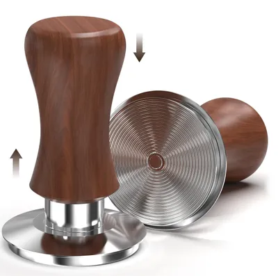 Obrázek produktu pro Přístroj pro utlačování kávy (tamper) pro espresso s kalibrovaným tlakem