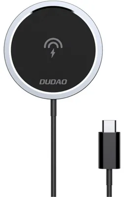 Productafbeelding van Draadloze oplader Magsafe A12Xs 15W van Dudao - Zwart