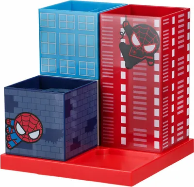 Produktbild von Paladone Spider-man Schreibtisch-organizer 15 Cm Rot Rot One Size