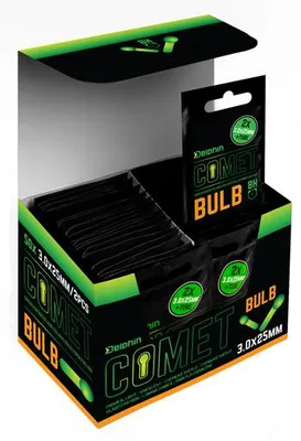 Obrázok produktu pre Delphin Chemické svetlo Comet BULB 2ks - Žiarovka 4,5x37mm