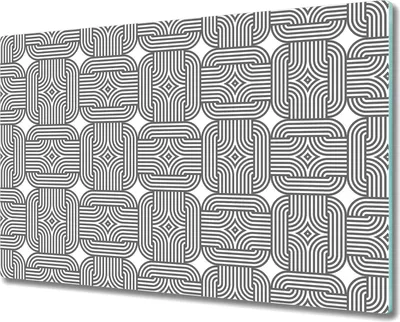 Produktbild von Glas Schneidebrett Herdabdeckplatten Schneideplatten - 80x52 cm - Vintage Blumen