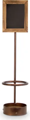 Produktbild von Weinflaschenpresenter, Presenter, Weinschild, 11x11x45cm